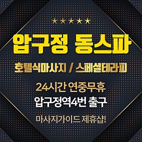 압구정 동스파