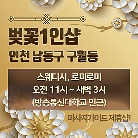인천 벚꽃1인샵
