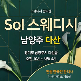남양주 Sol스웨디시