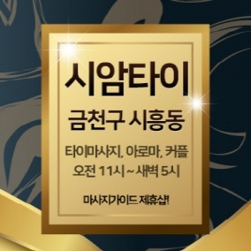 금천건마 시암타이